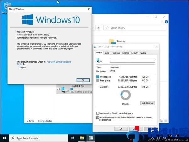 极简版win10：Tiny10系统，C盘仅占4.3GB，旧机福音无疑了！